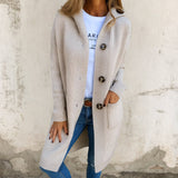 Paula™ | Elegant Strickjacke lang