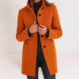 Olivia - Damenjacke mit hohem Kragen