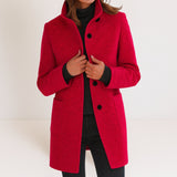 Olivia - Damenjacke mit hohem Kragen