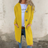 Paula™ | Elegant Strickjacke lang