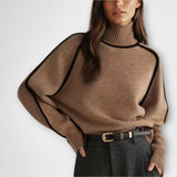 Emilie - Weicher & elegant Rollkragenpullover