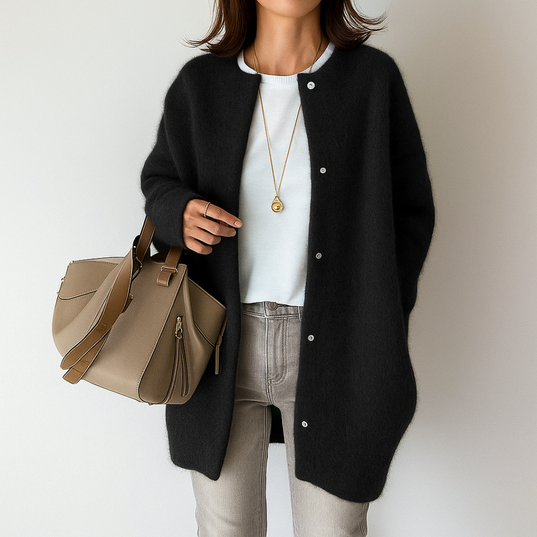 Silvia™ | Warmen og Stilvollen Strickjacke