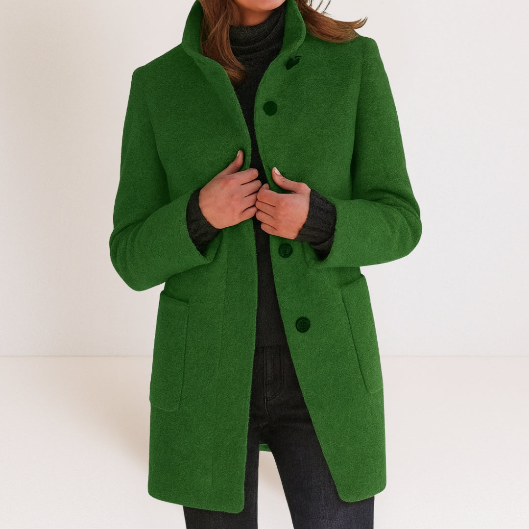 Olivia - Damenjacke mit hohem Kragen