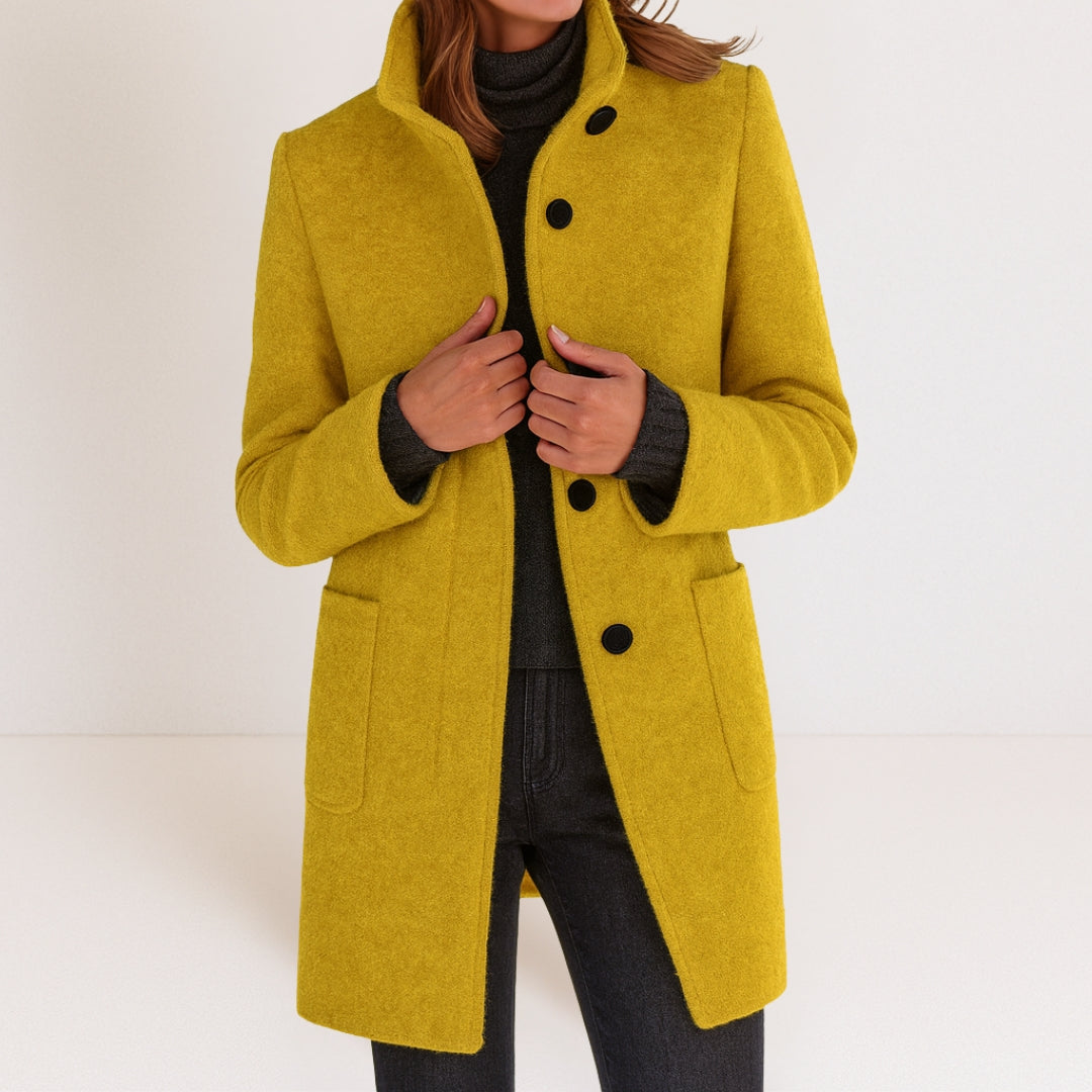 Olivia - Damenjacke mit hohem Kragen