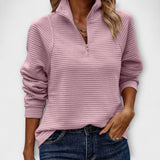 Vilja - Halv lynlås pullover 