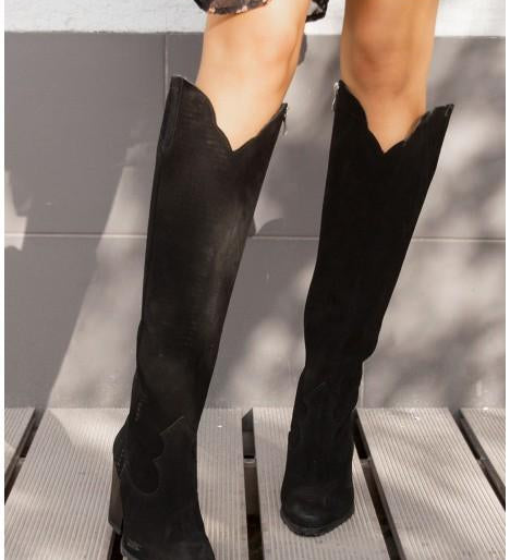 Bottes Cuir Classique Gabrielle 