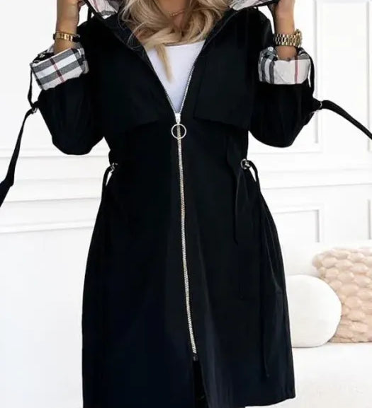 Havnefronten | Wasserfester &amp; Winddichter Zip-Mantel 