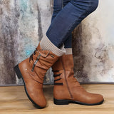 Victoria Brown Cuir Bottes (Nouvelle Collection) 